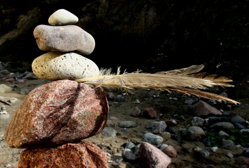 Landart Insel Hiddensee: Kloster